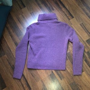 Woolen purple sweater